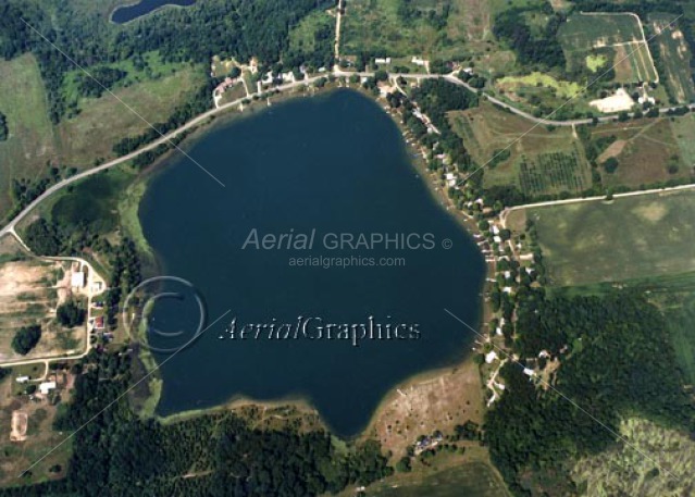 North Pleasant Lake in Branch County, Michigan